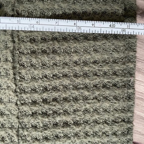 Américain 🇺🇸 eagle 🦅 olive over sized crop cardigan size xtra small - Picture 8 of 8